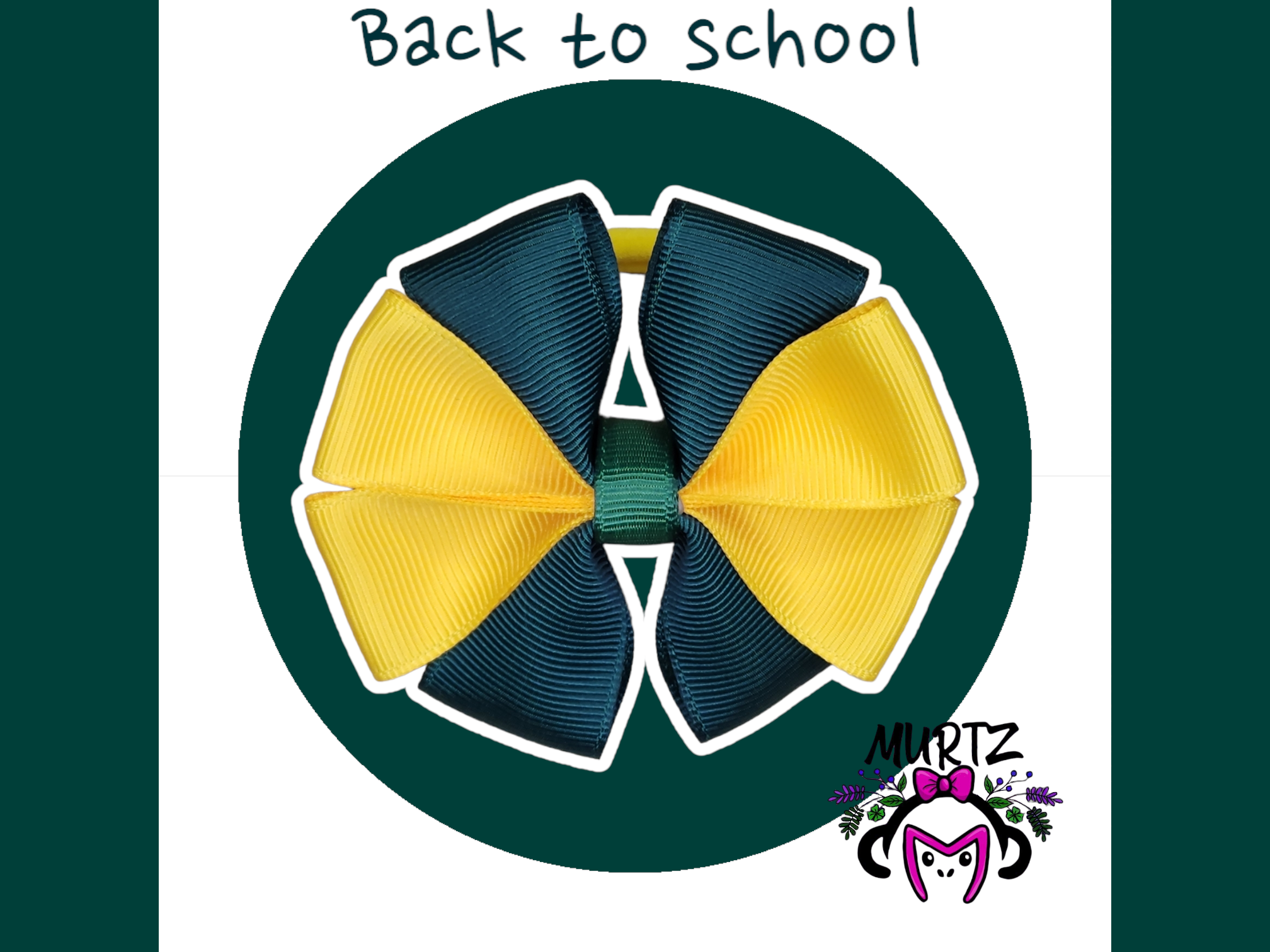 Green/Yellow Hair Tie MURTZ